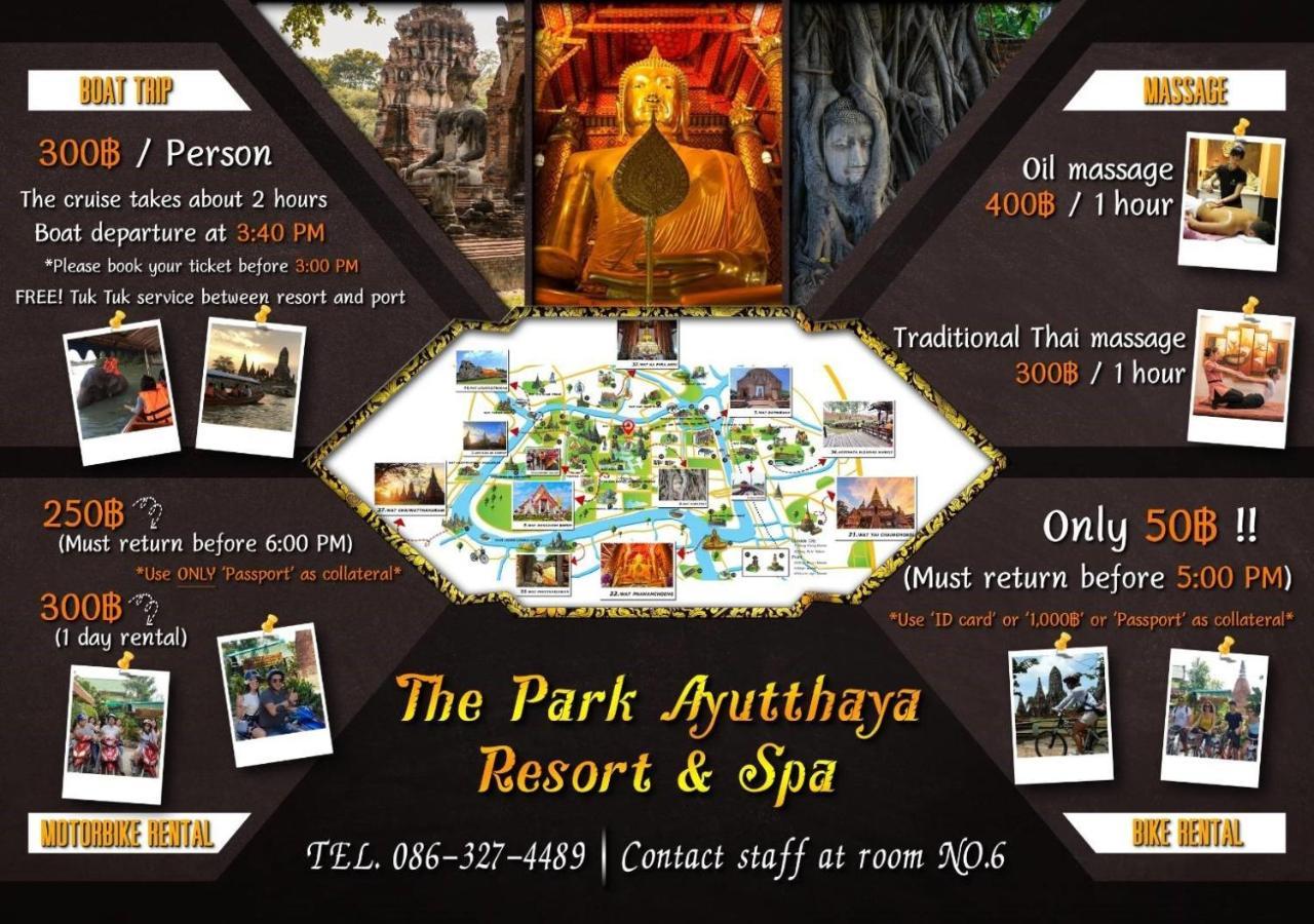 The Park Ayutthaya Resort And Spa Екстериор снимка